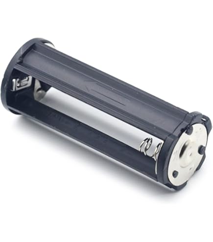 リクエスト品 パーツ ピンチローラー*4 電池ケース*1 Amazon | 黒色円筒型プラスチック電池ホルダー 単四電池 3 本用